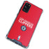 NBA Los Angeles Clippers Standard Red Galaxy S20 FE Clear Case
